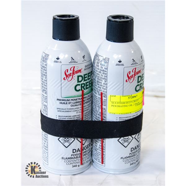 SEA FOAM DEEP CREEP PENTRATING OIL 2 PACK
