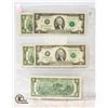 Image 2 : 169)5 UNITED STATES TWO DOLLAR BILLS