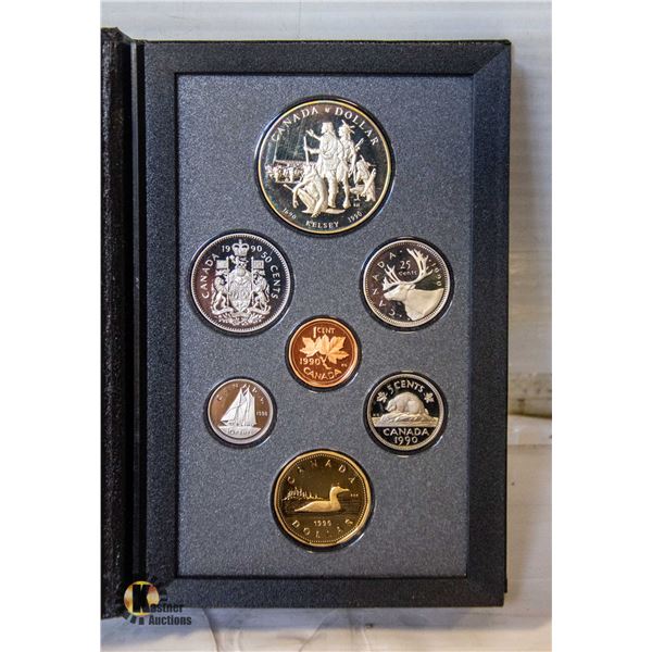 65)RCM 1990 PROOF DOUBLE DOLLAR COIN SET
