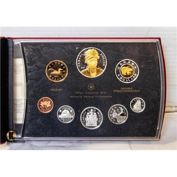 29)RCM 2007 COMMEMORATIVE COIN SET WITH