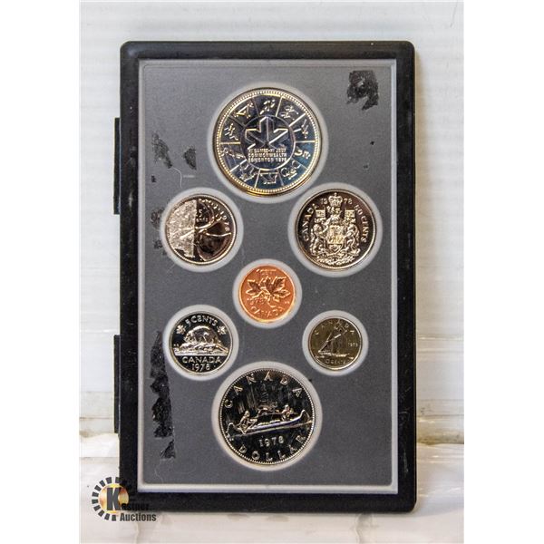 8) RCM, 1978 PROOF DOUBLE DOLLAR COIN SET