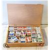 Image 1 : 76)WOOD BOX FULL OF CANADIAN STAMPS