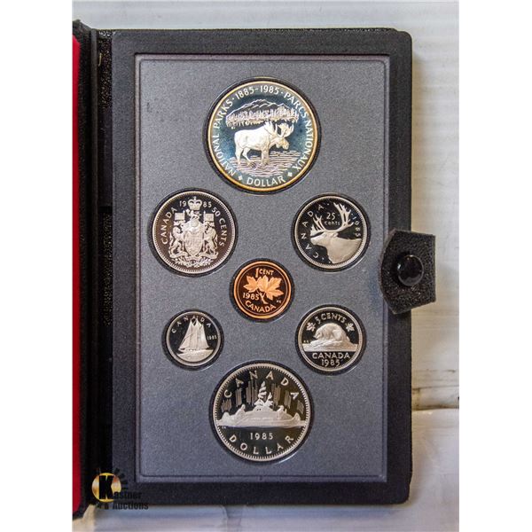 58)RCM PROOF DOUBLE DOLLARS COIN SET