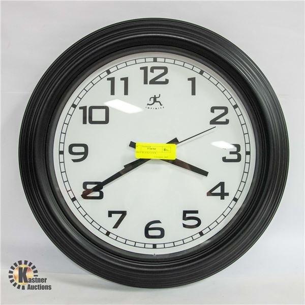 LARGE BLACK CLOCK