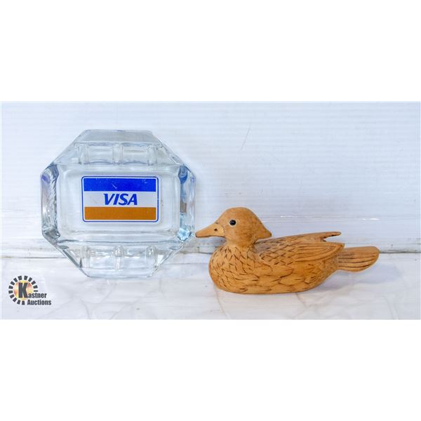 SIGNED AND DATED HAND CARVED WOODEN