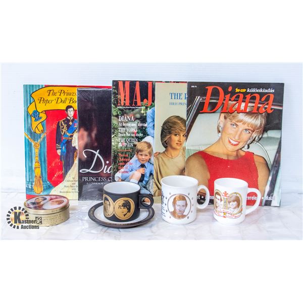 DIANA PRINCESS OF WALES MEMORABILIA