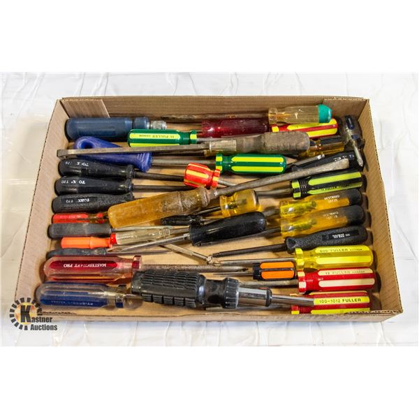 SCREWDRIVERS FLAT