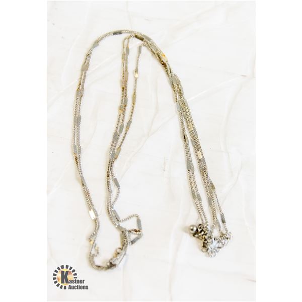 34" MULTI STRAND NECKLACE