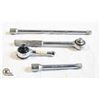 Image 1 : 3/8" DRIVE WESTWARD RATCHET, EXTENSIONS