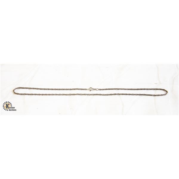 18 INCH .925 STERLING SILVER 6.4 GRAMS CHAIN