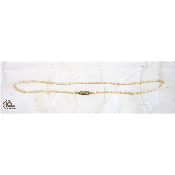 16 INCH PEAR NECKLACE