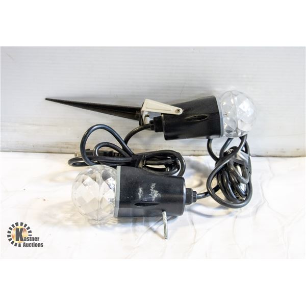 2 CHRISTMAS LAWN DISPLAY LIGHTS