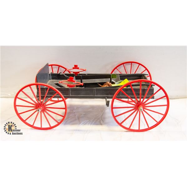 1973 MARX TOYS JONNY WEST BUCKBOARD & ACCESSORIES