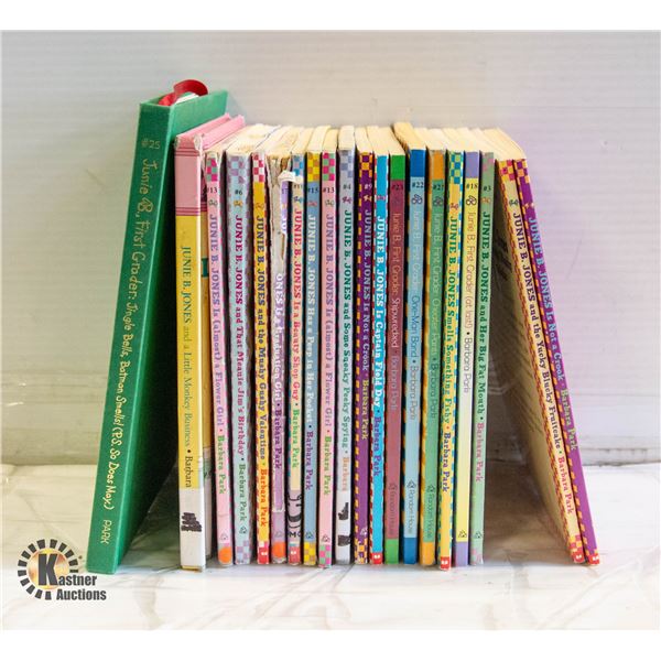 LOT OF 20 JUNIE B. JONES USED BOOKS