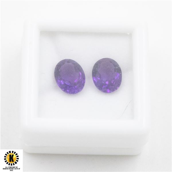 #360-UNHEATED PURPLE AMETHYST GEMSTONE 3.65 CT