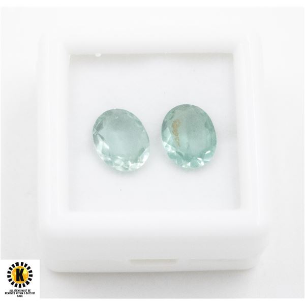 #339-UNHEATED GREEN AMETHYST GEMSTONE 2.90 CT