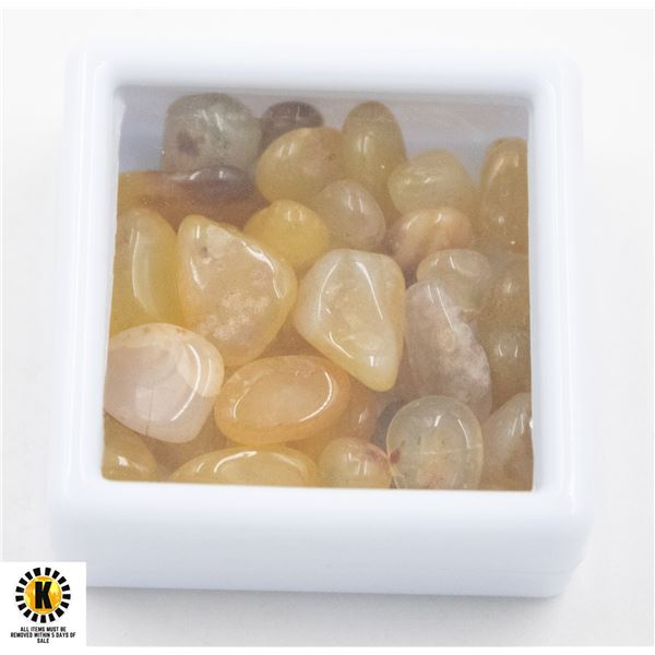 #397-NATURAL YELLOW AGATE ROUGHT 96.85 CT