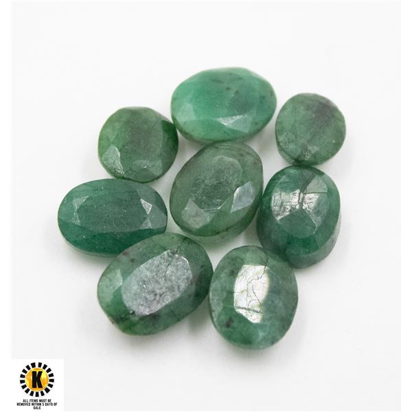 #31-GREEN EMERALD GEMSTONE 54.30CT