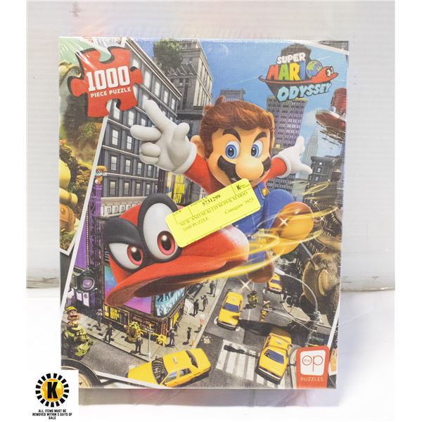 NEW AND SEALED SUPER MARIO 1000 PUZZLE