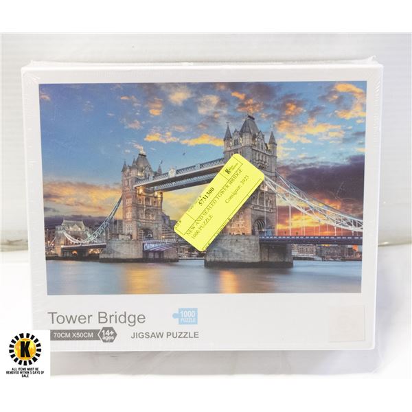 NEW AND SEALED TOWER BRIDGE 1000 PUZZLE
