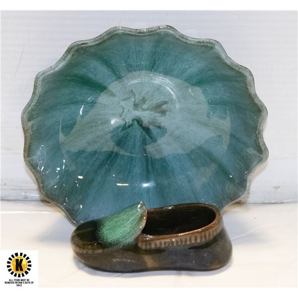 VTG. BLUE MOUNTAIN 7 INCHES ACROSS