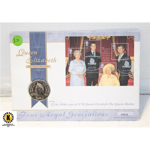 71)100TH YEAR OF QUEEN ELIZABETH,