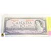 Image 1 : 138)1954 CANADA $10 BILL BEATTY/RAMINSKY