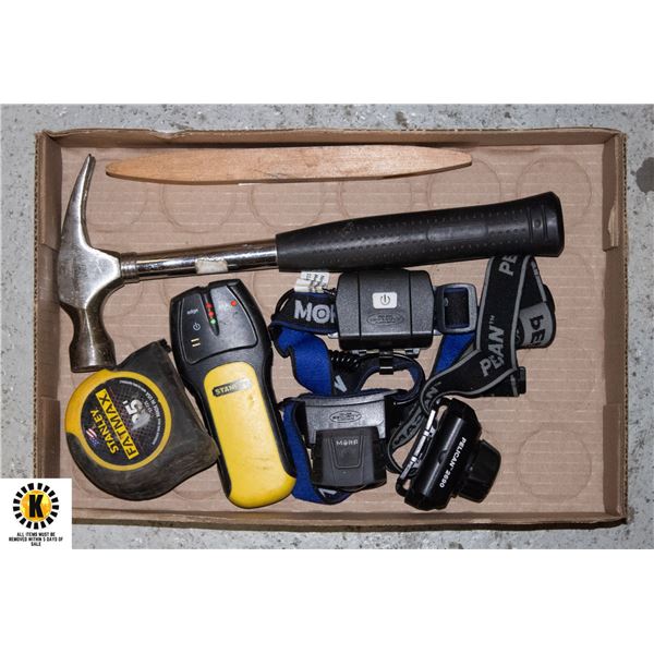 STANLEY FAT MAX TAPE MEARUSE, STUD FINDER, PLUS