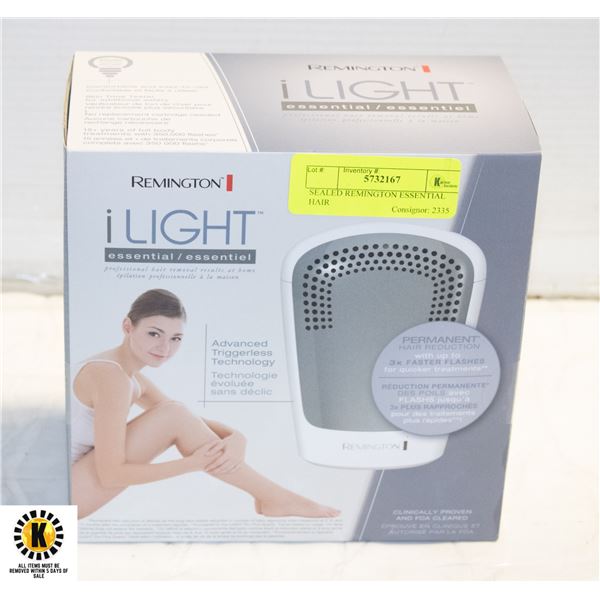 SEALED REMINGTON ESSENTIAL HAIR