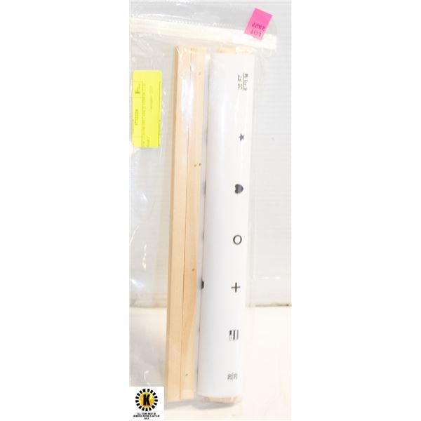 NEW COLOR DISTANCE VISION EYE CHART