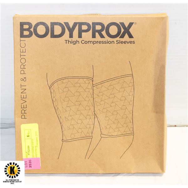 2 PCS THIGH COMPRESSION SLEEVES BODYPROX