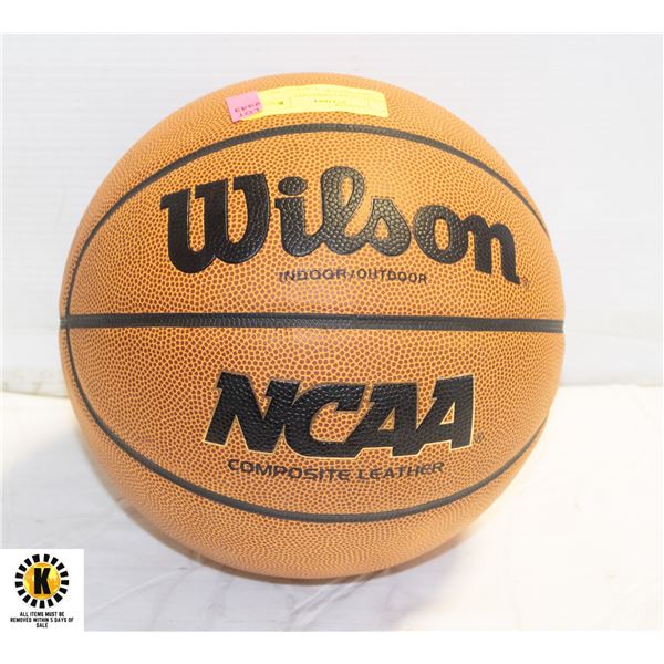 WILSON NCAA COMPOSITE LEATHER INDOOR/
