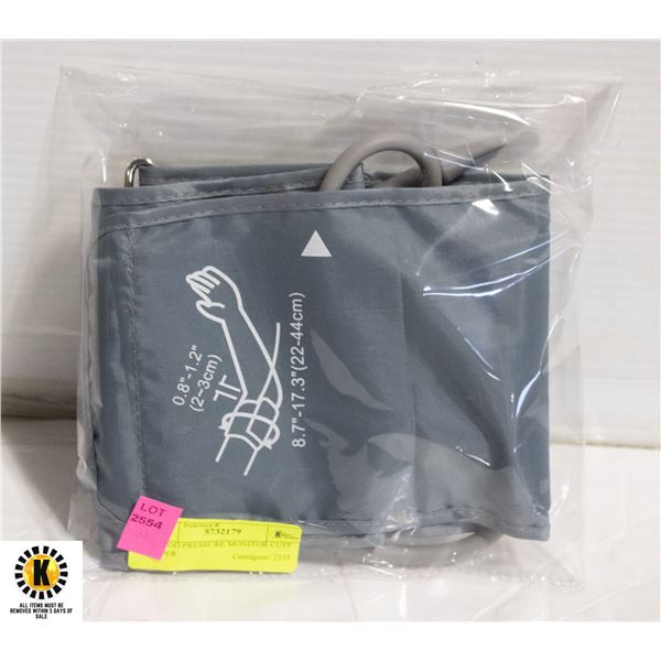 BLOOD PRESSURE MONITOR CUFF UPPER