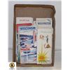 Image 1 : VINTAGE U.S. HIGHWAY MAPS- BOX LOT ASSORTED