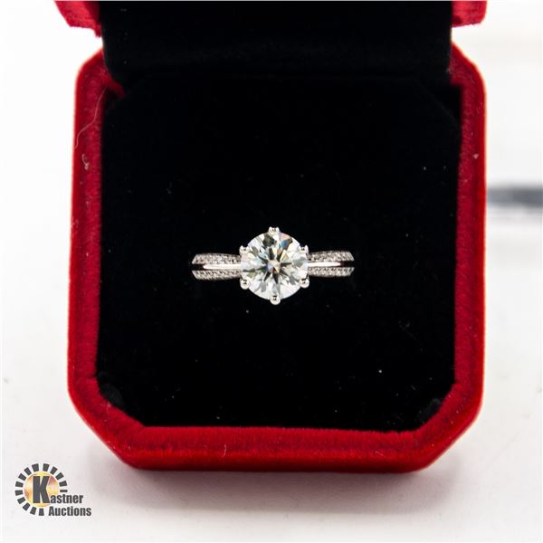 #611-GRA CERTIFIED 2.00 CARAT MOISSANITE