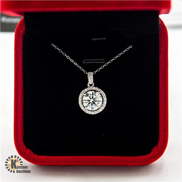 #610-GRA CERTIFIED 3.0 CARAT MOISSANITE