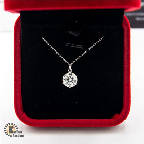 #612-GRA CERTIFIED 3.00 CARAT MOISSANITE