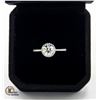 Image 1 : #609-RING WITH 1.00 CARAT MOISSANITE SET IN