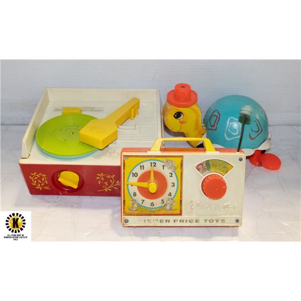LOT OF FISHER PRICE TOYS