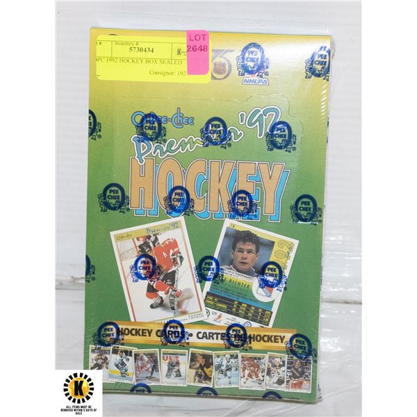 OPC 1992 HOCKEY BOX SEALED
