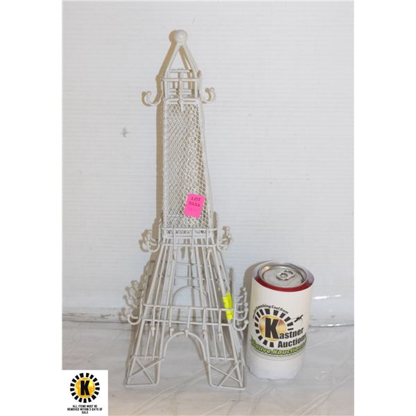 EIFFEL TOWER CHAIN HOLDER WHITE