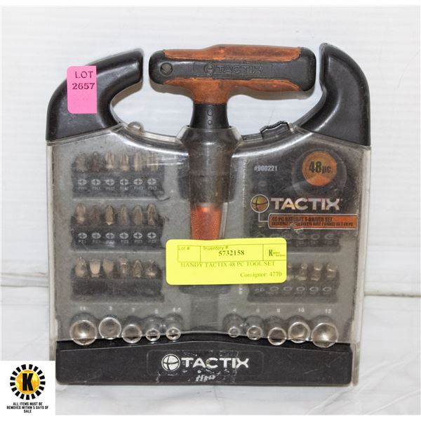 HANDY TACTIX 48 PC TOOL SET