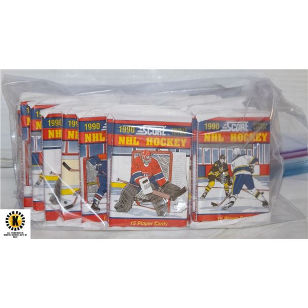 SCORE 1990 HOCKEY 20 SEALED PACKS