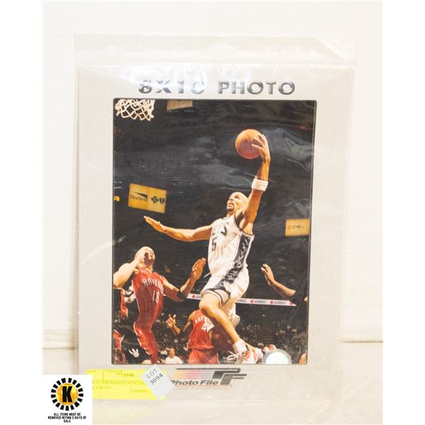 8X10 JASON KIDD OFFICIALLY LICENCED