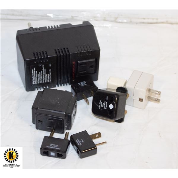 BOX WITH AIR CANADA 60 WATT STEP-DOWN