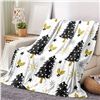 Image 1 : SUPER KING SIZE 180CMX200CM X'MAS THEMED BLANKET