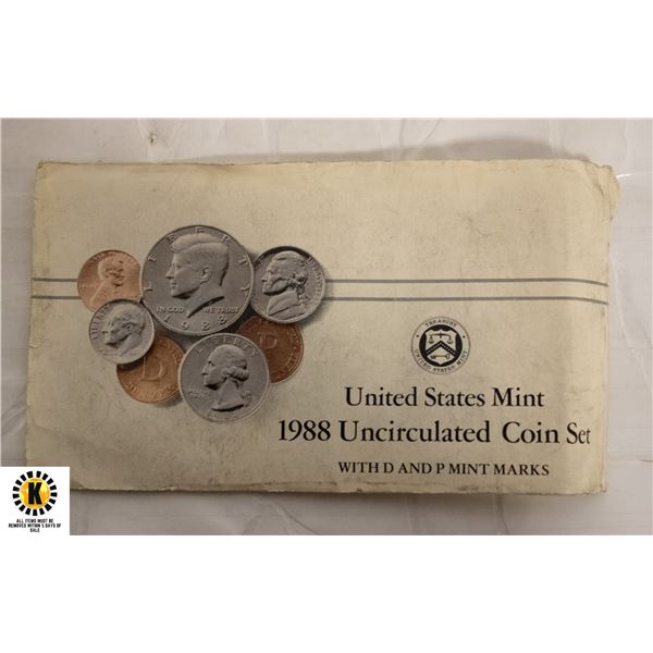 47)1988 UNITED STATES COIN SETS