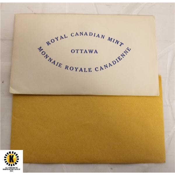 46)1969 AND 1972 $1,.50,.25,.10,.05,01 CANADIAN