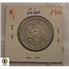 Image 2 : 280)1960 CANADIAN SILVER HALF DOLLAR