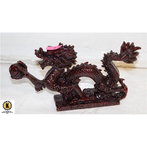 RED DRAGON STATUE